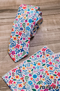 Kravata SLIM LUX bavlněná 571-237