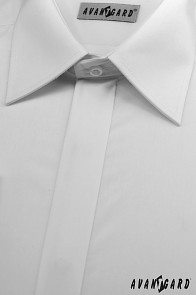 Pánská košile KLASIK s krytou légou a dvojitými manžetami na manžetové knoflíčky 670-1