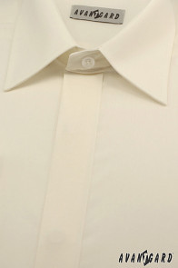 Pánská košile KLASIK s krytou légou a dvojitými manžetami na manžetové knoflíčky 670-2