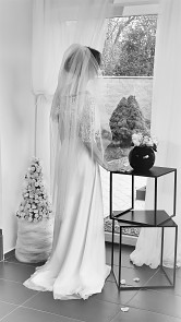 Svatební závoj 120 cm