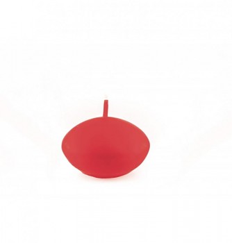 Plovoucí svíčka matná červená, 6 ks 731264945