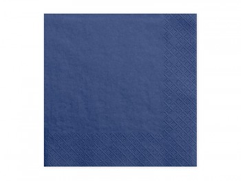 Ubrousky jednobarevné námořnická modrá, 20 ks 731281325