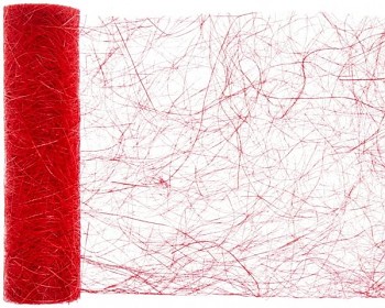 Stolová šerpa z kokos. vláken, červená 30 cm x 5 m 731287871