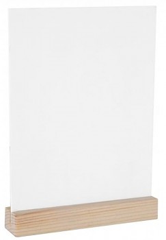 Velká dřevěná tabulka, 10 x 14 cm 731287877