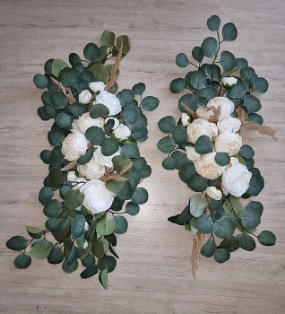 Květinový set s eukalyptem na slavobránu