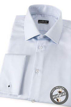 Pánská košile SLIM s dvojitými manžetami na manžetové knoflíčky 122-1505