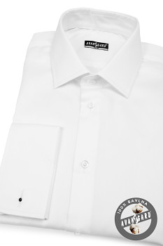 Pánská košile SLIM s dvojitými manžetami na manžetové knoflíčky 122-1