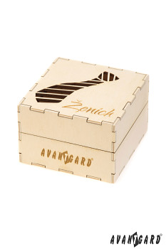 Dřevěná dárková krabička Ženich 923-3712