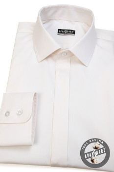 Pánská košile SLIM s krytou légou 132-206