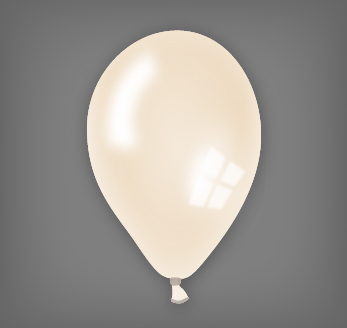 Perleťový balónek slonovinový