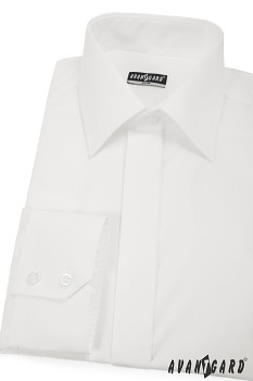 Pánská košile SLIM s krytou légou 162-224