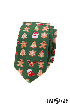 Vánoční kravata SLIM LUX 571-1982