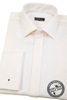 Pánská košile LUX s dvojitými manžetami na manžetové knoflíčky 517-225