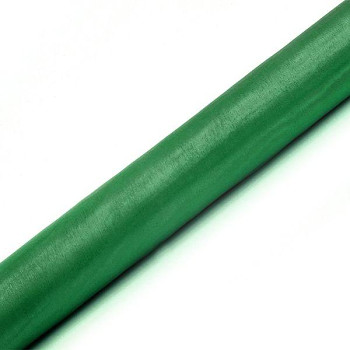 Organza hladká smaragdová, 36cm/9m 731350183