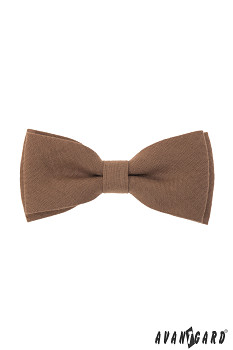 Lněný motýlek PREMIUM s kapesníčkem 609-108