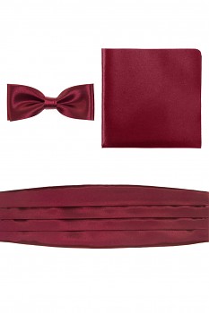 Smokingový pás s motýlkem a kapesníčkem 853-9022