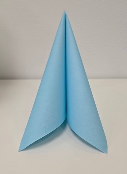 Svatební ubrousky luxusní nebesky modré