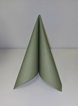 Olivové luxusní svatební ubrousky