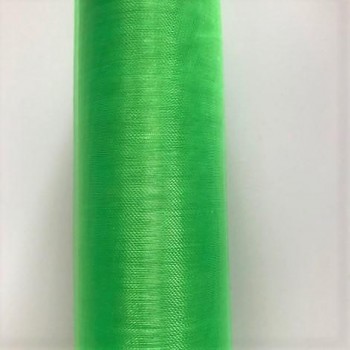Organza hladká zelená, 16cm/9m