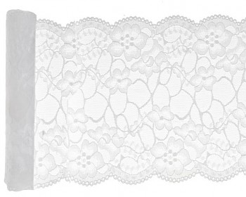 Krajka na stůl bílá 3mx18cm 731251797
